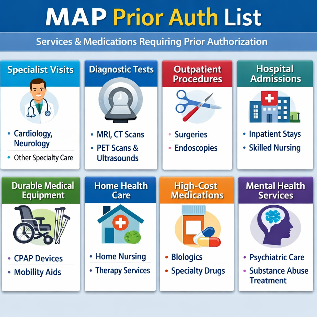 MAP Prior Auth List